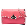 Valentino Small Leather Rockstud Flap Crossbody Secondhand