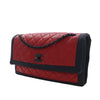 Chanel Medium CC Bicolor Quilted Lambskin Grosgrain Single Flap Secondhand