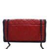 Chanel Medium CC Bicolor Quilted Lambskin Grosgrain Single Flap Secondhand