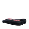 Chanel Medium CC Bicolor Quilted Lambskin Grosgrain Single Flap Secondhand
