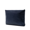 Chanel Large Embossed Lambskin Camellia O Case Clutch Secondhand