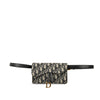 Dior Oblique Canvas Saddle Belt Bag Secondhand