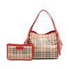 Burberry Small Haymarket Check Coated Canvas Canterbury Tote Secondhand