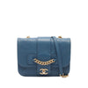 Chanel Small Quilted Sheepskin Front Chain Flap Secondhand