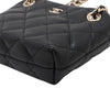 Chanel Mini Quilted Caviar Shoulder Bag Secondhand
