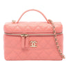 Chanel CC Quilted Caviar Vanity Case Secondhand