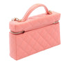Chanel CC Quilted Caviar Vanity Case Secondhand