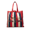 Gucci Canvas Baiadera Striped Tote Secondhand