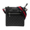 Gucci Small GG Supreme Web Messenger Bag Secondhand