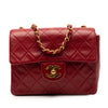 Chanel Mini Square Classic Lambskin Single Flap Secondhand