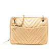 Chanel CC Chevron Lambskin Camera Shoulder Bag Secondhand