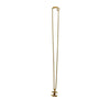 Chanel CC Gold Plated Pendant Chain Necklace Secondhand