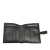 Gucci GG Canvas and Leather Bamboo Compact Wallet Secondhand