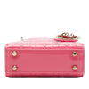 Dior Micro Patent Cannage Lady Dior Secondhand