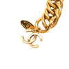 Chanel Gold Plated Leo Lion Sun Medallion Charm Necklace Secondhand