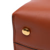 Ferragamo Leather Gancini Trifolio Top Handle Bag Secondhand