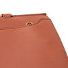 Ferragamo Leather Gancini Trifolio Top Handle Bag Secondhand