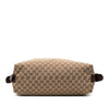 Gucci Large GG Canvas Bamboo Bar Tote Secondhand