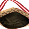 Secondhand Gucci GG Canvas Web Double Pocket Belt Bag