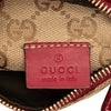 Secondhand Gucci GG Canvas Web Double Pocket Belt Bag
