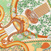Hermès Axis Mundi Silk Scarf 90 Secondhand