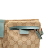 Secondhand Gucci GG Canvas Web Double Pocket Belt Bag