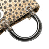 Dior Medium Canvas Cannage Leopard Print Lady Dior Secondhand