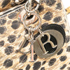 Dior Medium Canvas Cannage Leopard Print Lady Dior Secondhand