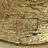 Secondhand Chanel Gold Plated Rue Cambon Medallion Clip On Earrings