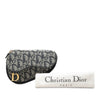 Secondhand Dior Diorissimo Canvas Saddle Pouch