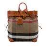 Burberry Mega Check Canvas and Leather Satchel Secondhand