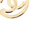 Chanel Gold Plated CC Drop Clip On Earrings Secondhand