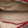 Burberry Haymarket Check Canvas Satchel Secondhand