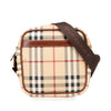 Burberry Haymarket Check Coated Canvas Crossbody Secondhand