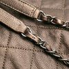 Chanel Large Quilted Iridescent Caviar Chic Tall Shopping Tote Secondhand