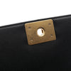 Chanel Old Medium Quilted Caviar Boy Flap Secondhand