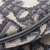 Dior Mini Oblique Canvas Saddle Bag Secondhand