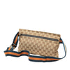 Gucci GG Canvas Web Double Pocket Belt Bag Secondhand