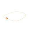 Hermès Gold Plated and Enamel Cage d H Pendant Necklace Secondhand