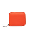 Hermès Epsom Silk In Compact Wallet Secondhand