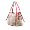 Burberry Small Haymarket Check Coated Canvas Canterbury Tote Secondhand