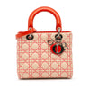 Dior Medium Lambskin Cannage Stitched Lady Dior Secondhand