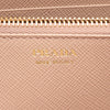 Prada Saffiano Triangle Zip Around Wallet Secondhand