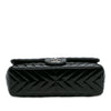 Chanel Jumbo Classic Chevron Patent Single Flap Secondhand