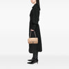 Chanel Medium Classic Lambskin Trimmed Canvas Line Double Flap Secondhand