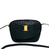 Ferragamo Croc Embossed Leather Vara Crossbody Secondhand