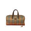 Burberry Haymarket Check Canvas Travel Bag Secondhand