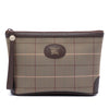 Burberry Vintage Check Canvas Wristlet Clutch Secondhand
