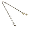 Chanel CC Gold Plated Faux Pearl Drop Pendant Necklace Secondhand