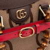 Secondhand Gucci Small Jumbo GG Canvas Bamboo Diana Satchel